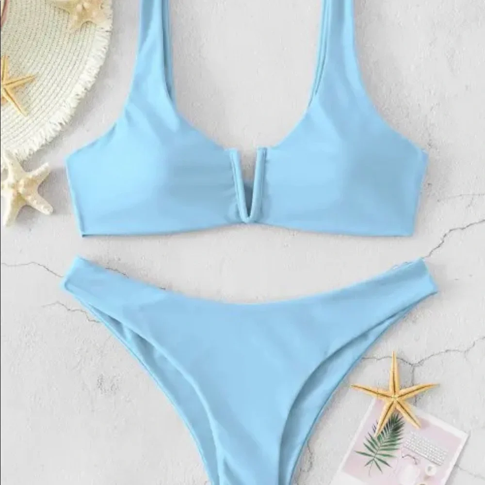 Zaful pink swimsuit - Picture 5 of 7